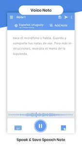 Espanol (Uruguay) Voicepad - S screenshot 4