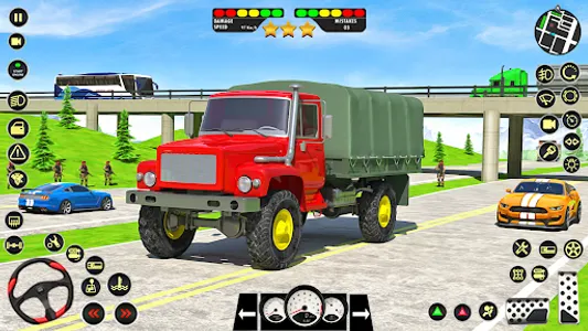 Army Vehicle Transport Games screenshot 11