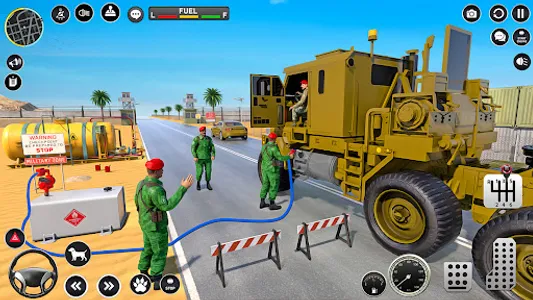 Army Vehicle:Truck Transporter screenshot 1