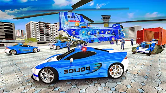 US Police Truck Transporter screenshot 1