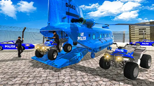 US Police Truck Transporter screenshot 3