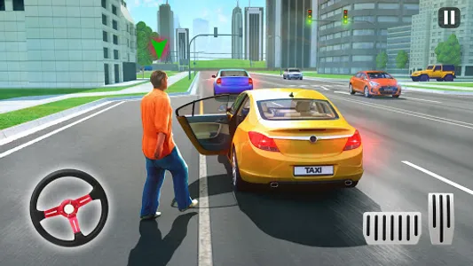 US City Taxi Games - Car Games screenshot 11