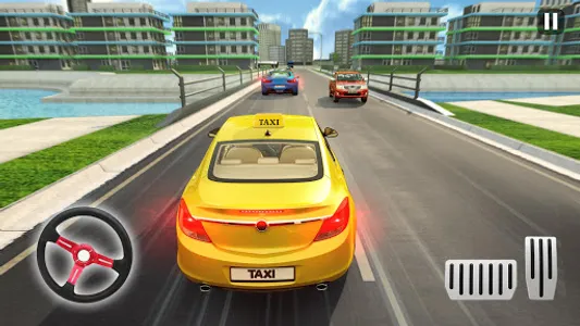 US City Taxi Games - Car Games screenshot 12