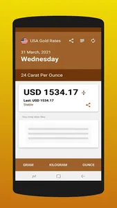 USA Gold Rates screenshot 1