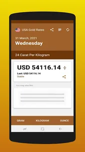 USA Gold Rates screenshot 2