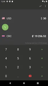 US Dollar to Costa Rican Colón screenshot 8