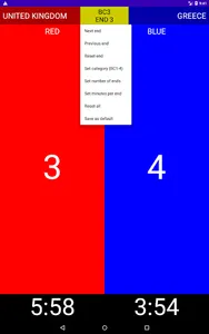 Boccia Scoreboard screenshot 1