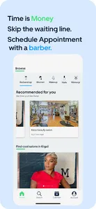 Monga - salon appointment screenshot 0