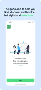 Monga - salon appointment screenshot 3