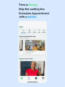 Monga - salon appointment screenshot 4