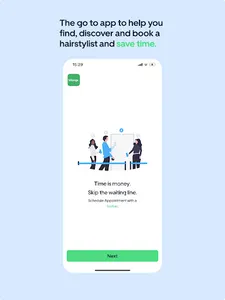 Monga - salon appointment screenshot 9