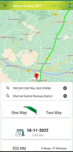Pktcalltaxi - One Way Taxi screenshot 1