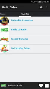 Salsa Radio screenshot 2