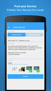 Userv - Provide & Request Serv screenshot 2