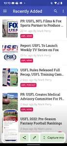 USFL News Hub screenshot 1