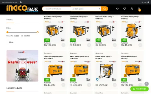 Ingcomart screenshot 4