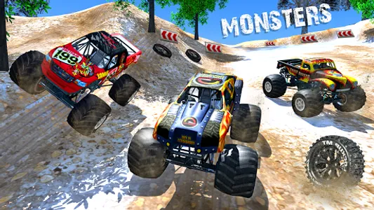 Monster Truck Stunt 4x4 Games screenshot 3