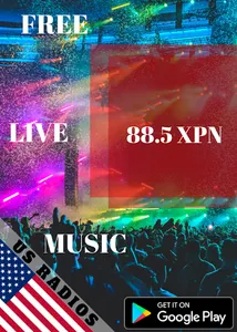 88.5 XPN + RADIOS US online ap screenshot 2