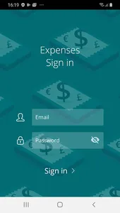 Expenses App screenshot 0