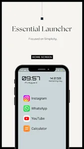 Essential - Minimal Launcher screenshot 7