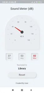Simple Sound Meter (dB) screenshot 3