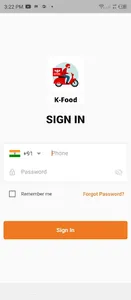 kfood delivery boy screenshot 1