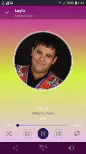 Adham Soliyev qo'shiqlari screenshot 2
