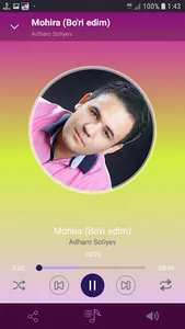 Adham Soliyev qo'shiqlari screenshot 3