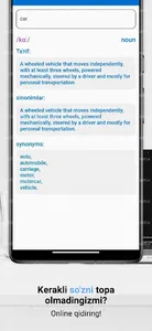 Inglizcha-O'zbekcha lug'at screenshot 3