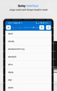 Inglizcha-O'zbekcha lug'at screenshot 9