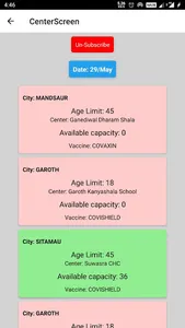 Vaccine Notify screenshot 0