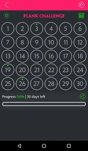 30 Day Plank Challenge screenshot 1