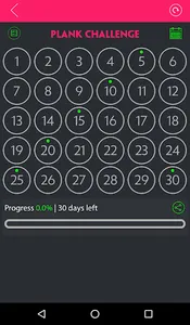30 Day Plank Challenge screenshot 3