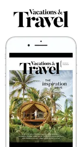 Vacations & Travel magazine screenshot 0