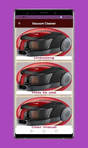 LG Vacuum Cleaner : guide screenshot 2
