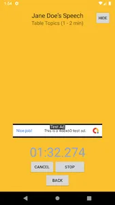 ToastMasters Timer App screenshot 5