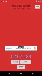 ToastMasters Timer App screenshot 6