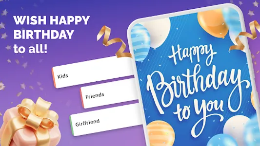 Happy Birthday Wishes 2026 screenshot 13