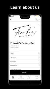 Frankie's Beauty Bar screenshot 1
