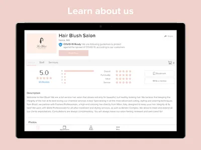 Hair Blush Salon screenshot 6