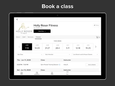 Holly Roser Fitness screenshot 7