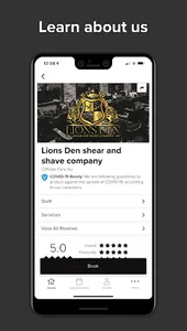 Lions Den Shear and Shave Co. screenshot 1