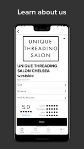 Unique Threading Salon screenshot 1