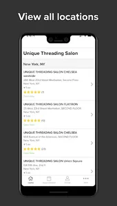 Unique Threading Salon screenshot 5