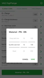 DigiFlange screenshot 2