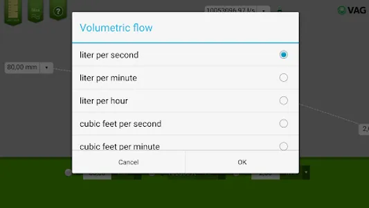 FlowCalculator screenshot 1