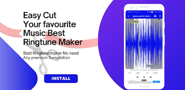 Mp3 Cutter - Ringtune Maker screenshot 0