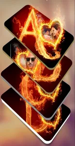 اضافة تاثيرات النار على  الصور screenshot 6