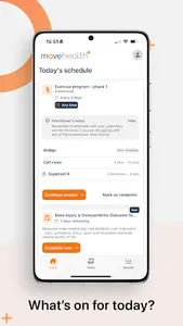 MoveHealth screenshot 1
