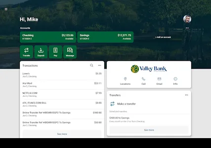 Valley Bank screenshot 5